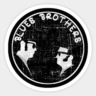 Blues brothers t-shirt Sticker